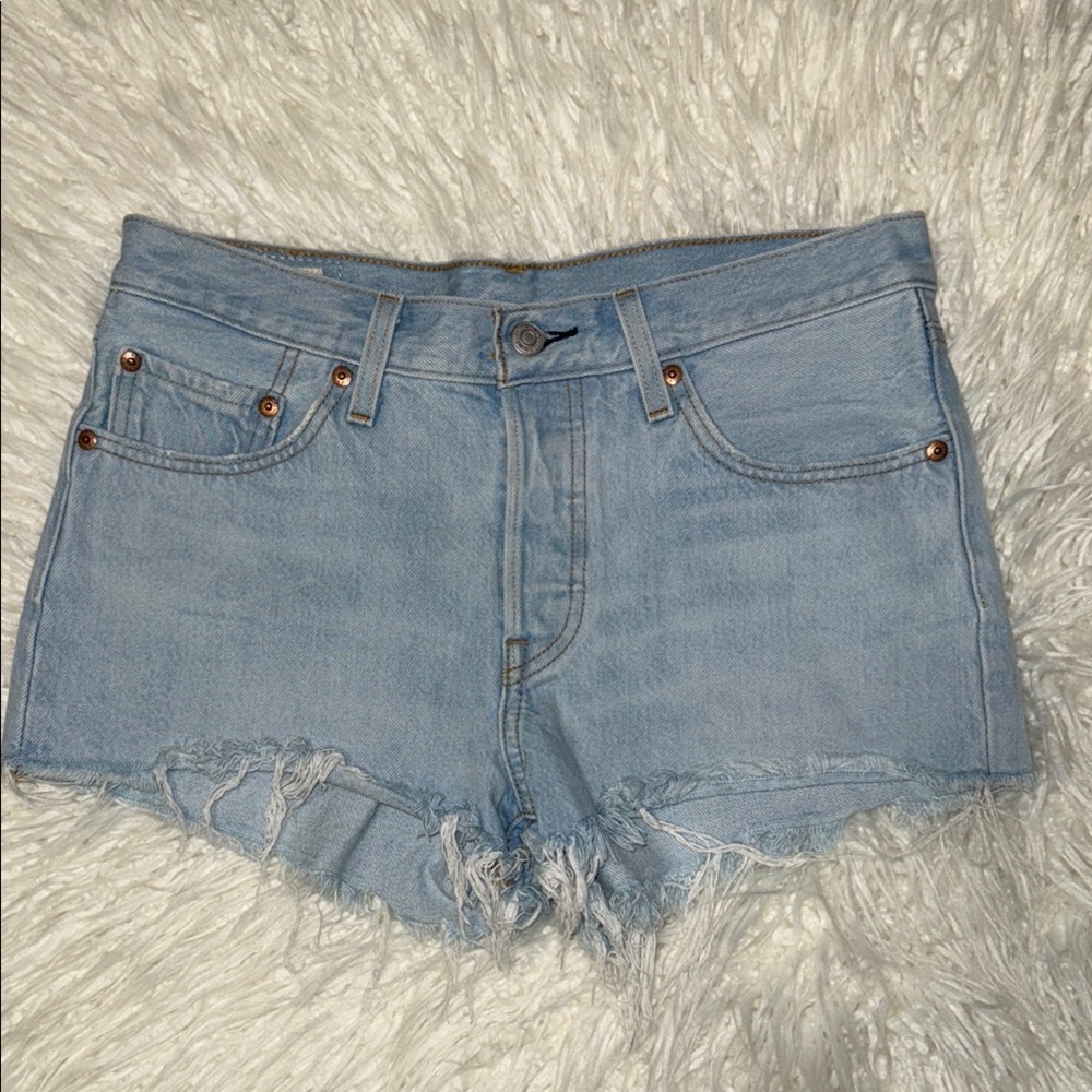 Levi's Light Blue Women's Shorts